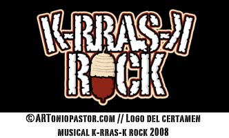 Imagen del logo para el certamen musical K-rras-K rock