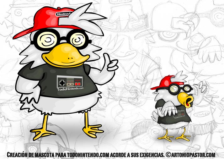 Imagen de la mascota creada para todonintendo.com